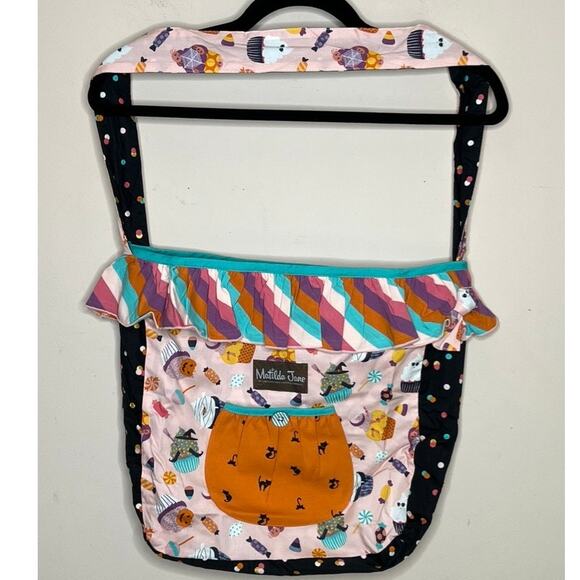 NWT Matilda Jane No Tricks Halloween Treat Bag Tote Girls Wonderment Boho - Picture 1 of 10